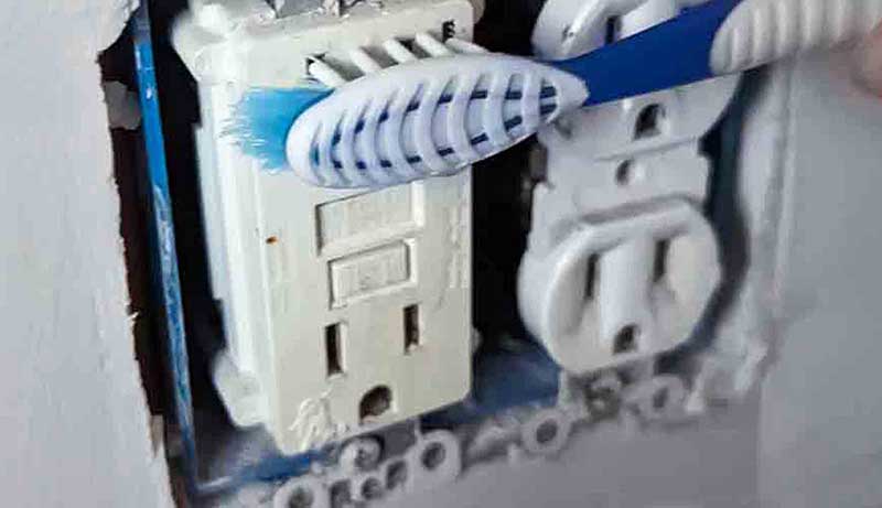 How to Deep Clean Outlets & Light Switches